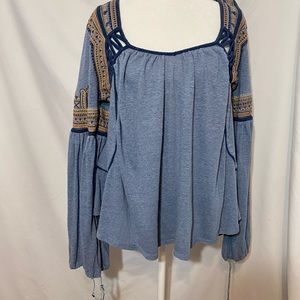Free People Boho Blouse
